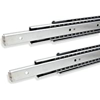 1 par (2 PIEZAS) SO-TECH® Guía para Cajón de Extracción Total 250 mm Capacidad de Carga 80 kg Carril de Cajón